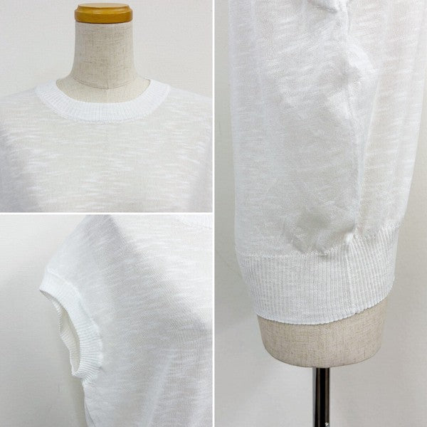 Petit Fleur Sheer Slub Knit Top — Dolman Sleeve Summer