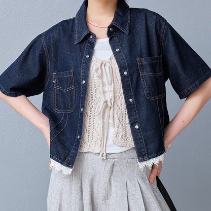 Cropped Zip-Up Jacket — Sporty Short Length