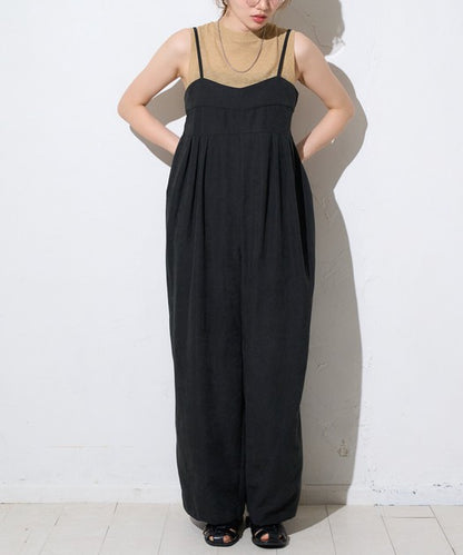 Petit Fleur Wide-Leg Salopette — Casual Jumpsuit