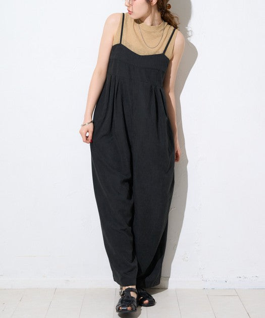 Petit Fleur Wide-Leg Salopette — Casual Jumpsuit